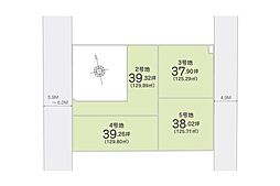 所沢市東狭山ケ丘3丁目　7期　土地　全5区画　4号地