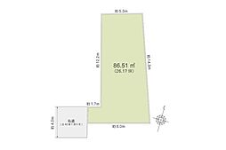 所沢市上安松　土地