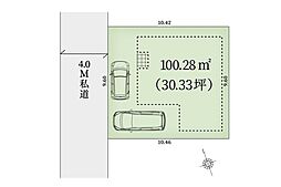 所沢市上新井3丁目　土地