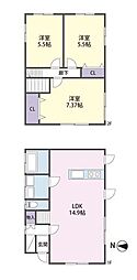 所沢市上安松　中古戸建