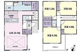 所沢市狭山ケ丘1丁目　新築戸建