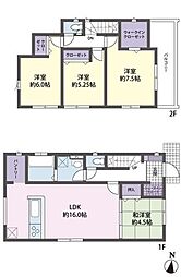 所沢市北中10期全2棟 新築戸建
