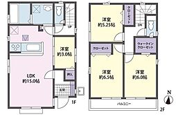 所沢市北中10期全2棟 新築戸建