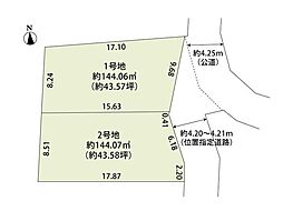 所沢市大字上安松　17期　土地　1号地
