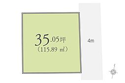 所沢市大字山口　土地　1区画