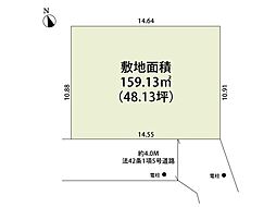 所沢市下安松　土地