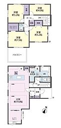 所沢市大字上安松9期 新築戸建