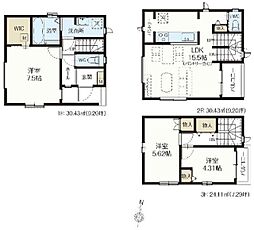 江戸川区大杉2丁目　G号棟