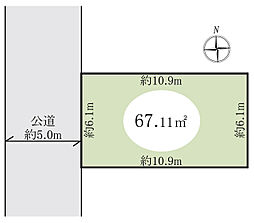 葛飾区西水元2丁目　土地