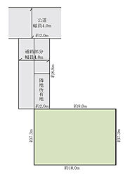 松戸市稔台2丁目 土地