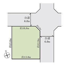 柏市布施新町　土地