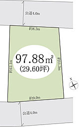 越谷市南荻島　土地