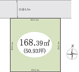 春日部市増田新田　土地