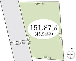 春日部市藤塚 土地