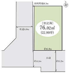 草加市吉町5丁目　土地