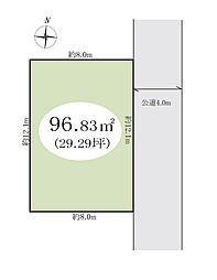 ポラスの建築条件付売地吉川市大字保