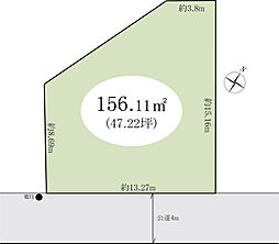 越谷市南荻島　土地