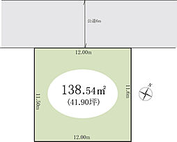 越谷市大房　土地