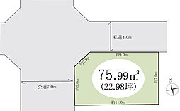 春日部市備後東7丁目　土地