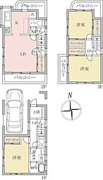足立区鹿浜5丁目 戸建て
