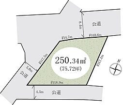 久喜市栗橋東3丁目 土地