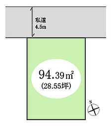 市川市稲荷木1丁目土地