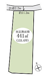 流山市西深井　土地