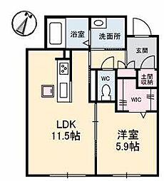 ソルブライト　Ａ棟 A0103