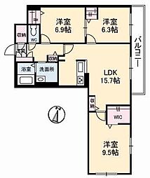 シエルクレール　Ｂ棟 B0202