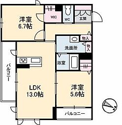 シャーメゾン湯所久松テラス A0201