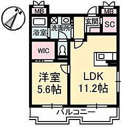 ｎｆツインズ　Ａ棟 A201