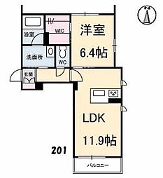 グランベレオＣｌｏｓｅ　Ｕｎｉｖ．Ｓ棟 A0201