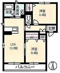 シャーメゾン　グローリー A0201