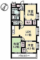 グランリューくるめ木 A0204