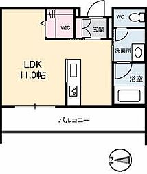 シャーメゾンステージ新山口駅前　Ｃ棟 C0201