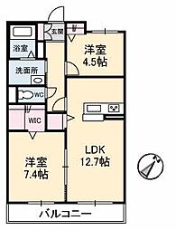 シャーメゾン宇多津　Ｂ棟 B302