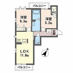 ベレオ東久万 A0301