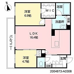 シャーメゾンソレアード A0308