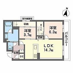 シャーメゾングラン南福岡 A0201