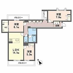 シャーメゾン　ヴィラ　平田台 A0301