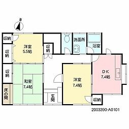 毛井61貸家 A0101