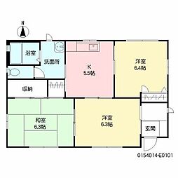 富求誌アパ−ト　Ｅ棟 E0101