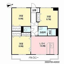 Ｋ＆Ｍ京塚ハイツ A0302