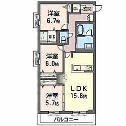 オカバ姫路青山シャーメゾン A305
