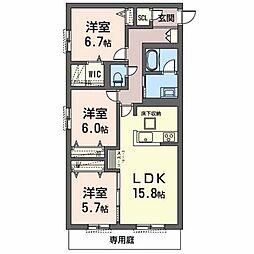 オカバ姫路青山シャーメゾン A105