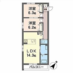 シャーメゾン　ガーデンズ　今木 0201