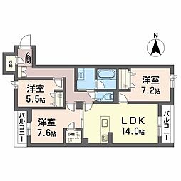 シャーメゾン　ウエストステイ 0203
