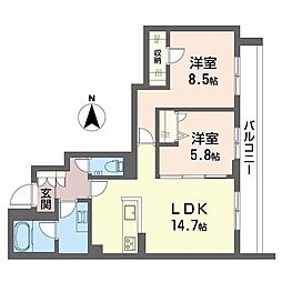 シャーメゾン　ウエストステイ 0302