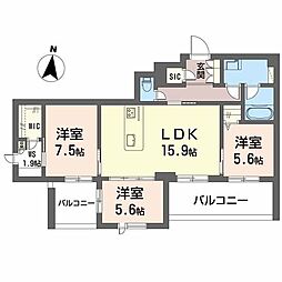 シャーメゾン箕面ひゅうがやぶ 0302