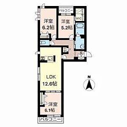 シャーメゾン観音寺Ａ 0205